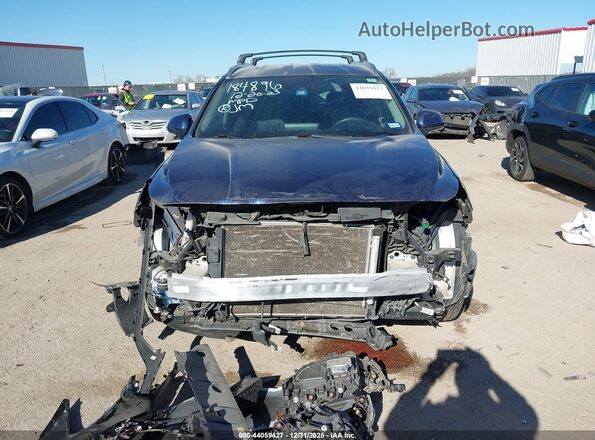 5NMS24AJ1NH389904 2022 HYUNDAI SANTA FE Синий Вид задней части салона