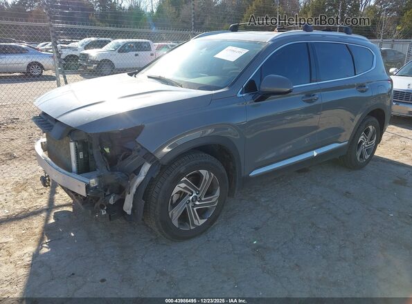 5NMS24AJ3NH464067 2022 HYUNDAI SANTA FE Gray Front left