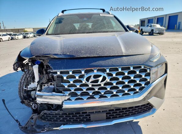 5NMS24AJ6MH360977 2021 HYUNDAI SANTA Gray Vista frontal