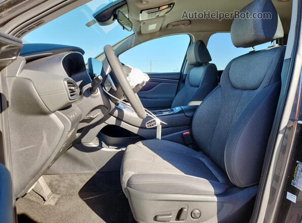5NMS24AJ6MH360977 2021 HYUNDAI SANTA Gray Vista interior delantera