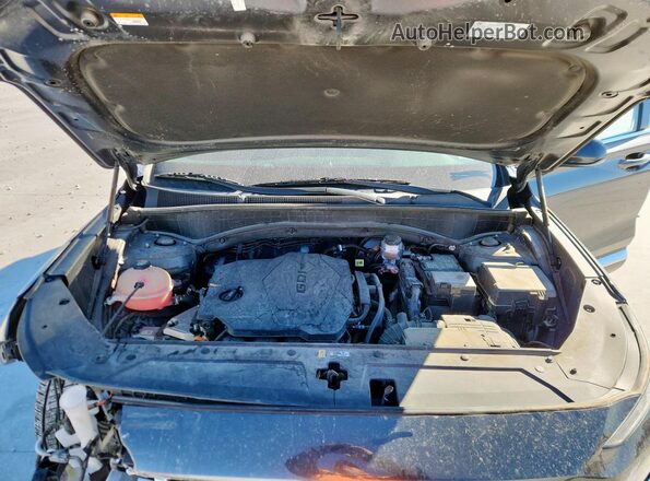 5NMS24AJ6MH360977 2021 HYUNDAI SANTA Gray Vista del compartimento del motor