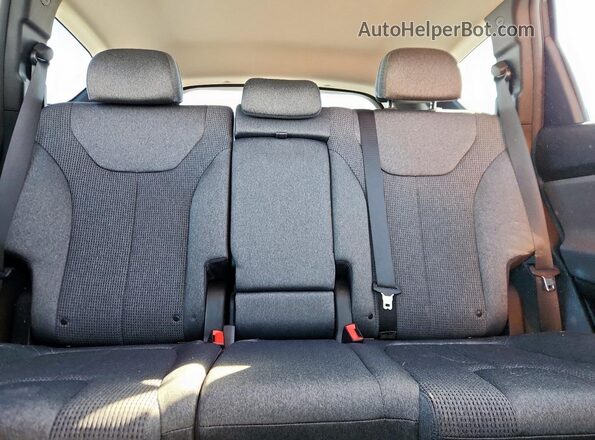 5NMS24AJ6MH360977 2021 HYUNDAI SANTA Gray Vista de los asientos traseros