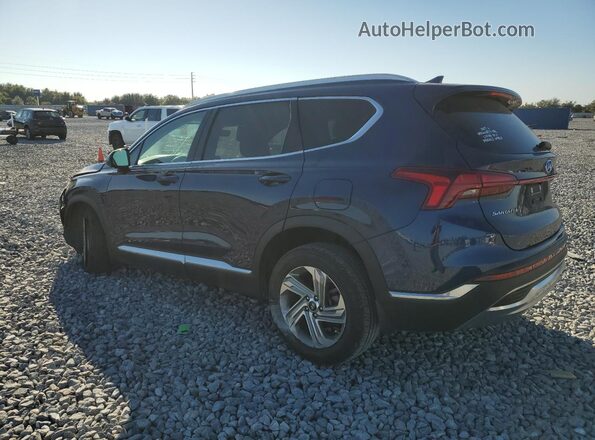 5NMS24AJ7MH330774 2021 HYUNDAI SANTA Синий Задняя левая четверть