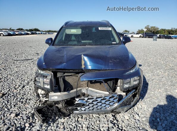5NMS24AJ7MH330774 2021 HYUNDAI SANTA Синий Вид спереди