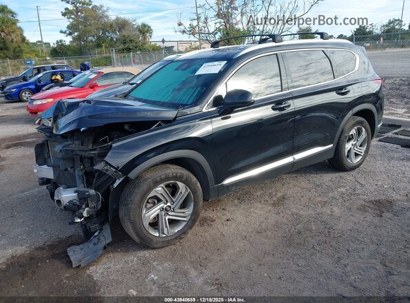 5NMS24AJ7NH404809 2022 HYUNDAI SANTA FE Black Front left