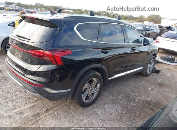 5NMS24AJ7NH404809 2022 HYUNDAI SANTA FE Black Rear right