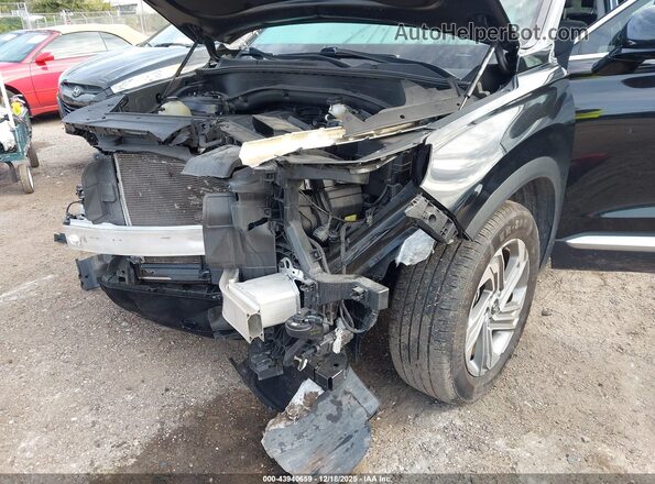 5NMS24AJ7NH404809 2022 HYUNDAI SANTA FE Black Front view