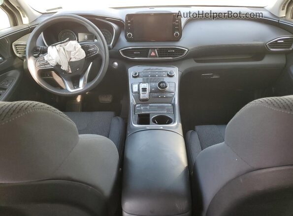 5NMS24AJ7NH427846 2022 HYUNDAI SANTA Black Widok deski rozdzielczej