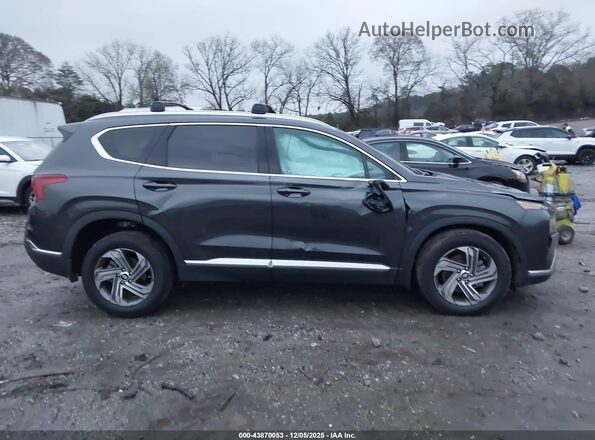5NMS24AJ8NH479714 2022 HYUNDAI SANTA FE Серый Вид задней части салона