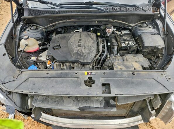 5NMS24AJ9NH384739 2022 HYUNDAI SANTA Угольный Вид подкапотного пространства