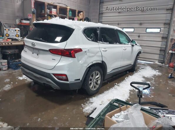 5NMS2CAD7LH216891 2020 HYUNDAI SANTA FE White Trasero derecho