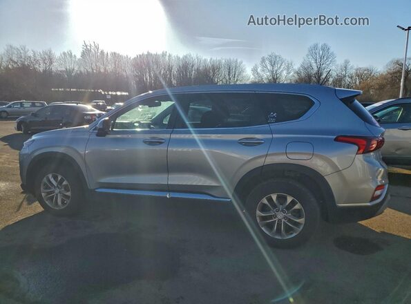 5NMS2CAD7LH246814 2020 HYUNDAI SANTA Серебряный Задняя левая четверть