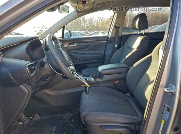 5NMS2CAD7LH246814 2020 HYUNDAI SANTA Серебряный Вид салона спереди