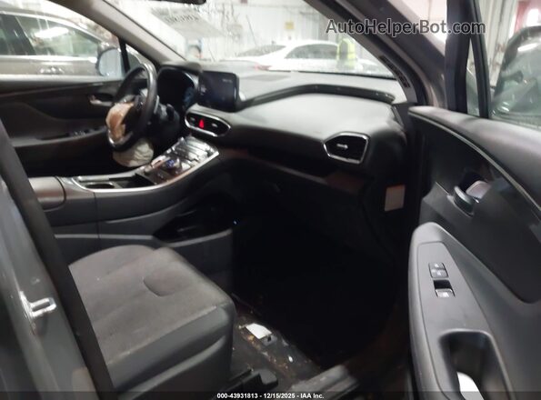 5NMS2DA18PH017379 2023 HYUNDAI SANTA FE HYBRID BLUE Gray Front interior view