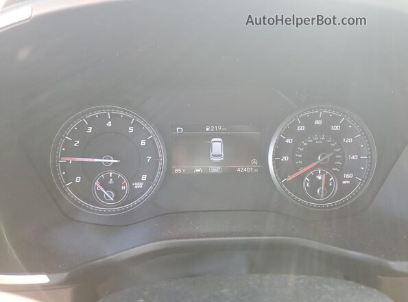 5NMS2DAJ0PH515785 2023 HYUNDAI SANTA Gray Սարքավորումների վահանակի տեսք