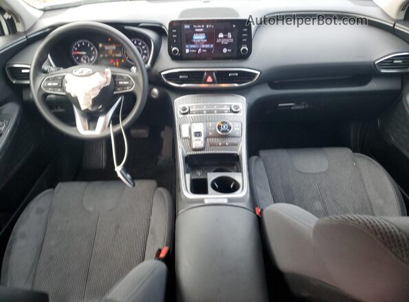 5NMS2DAJ3MH369779 2021 HYUNDAI SANTA White წინა პანელის ხედი