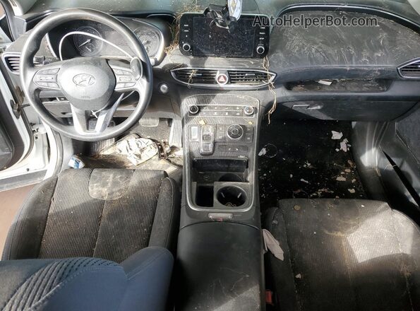 5NMS2DAJ5NH479301 2022 HYUNDAI SANTA White Dashboard view
