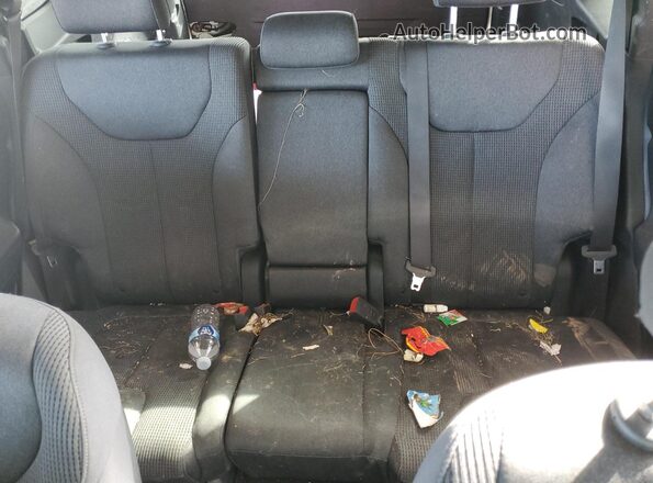 5NMS2DAJ5NH479301 2022 HYUNDAI SANTA White Rear seats view