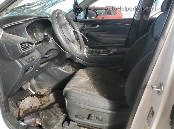 5NMS2DAJ5NH479301 2022 HYUNDAI SANTA White Front interior view