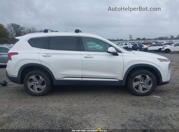 5NMS2DAJ8NH396154 2022 HYUNDAI SANTA FE White Widok wnętrza z tyłu