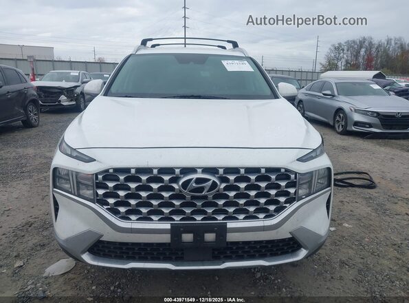 5NMS2DAJ8NH396154 2022 HYUNDAI SANTA FE White Widok zestawu wskaźników