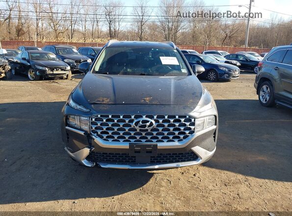 5NMS2DAJXNH375001 2022 HYUNDAI SANTA FE Gray Սարքավորումների վահանակի տեսք