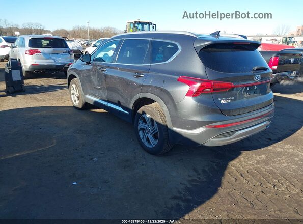5NMS2DAJXNH375001 2022 HYUNDAI SANTA FE Gray Հետևի ձախ