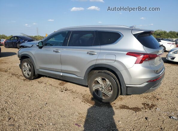 5NMS2DAJXNH460064 2022 HYUNDAI SANTA Silver Հետևի ձախ