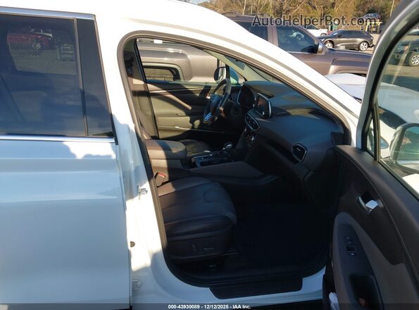 5NMS33AD0LH224196 2020 HYUNDAI SANTA FE White Widok wnętrza z przodu