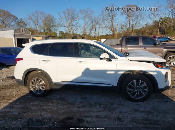 5NMS33AD0LH224196 2020 HYUNDAI SANTA FE White Widok wnętrza z tyłu