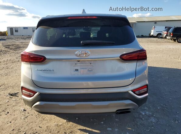 5NMS33AD0LH246411 2020 HYUNDAI SANTA Silver Rear view