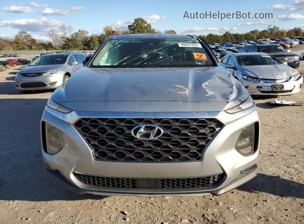 5NMS33AD0LH246411 2020 HYUNDAI SANTA Silver Front view