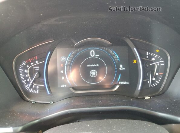 5NMS33AD0LH246411 2020 HYUNDAI SANTA Silver Instrument cluster view