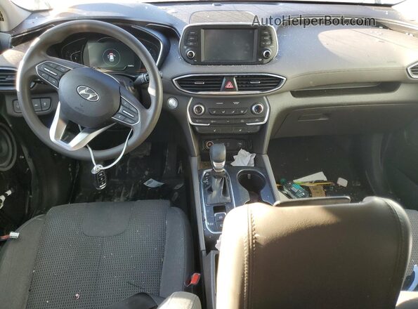 5NMS33AD0LH246411 2020 HYUNDAI SANTA Silver Dashboard view