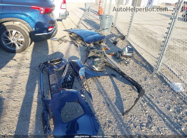 5NMS33AD1LH142879 2020 HYUNDAI SANTA FE Blue Vista del cuadro de instrumentos
