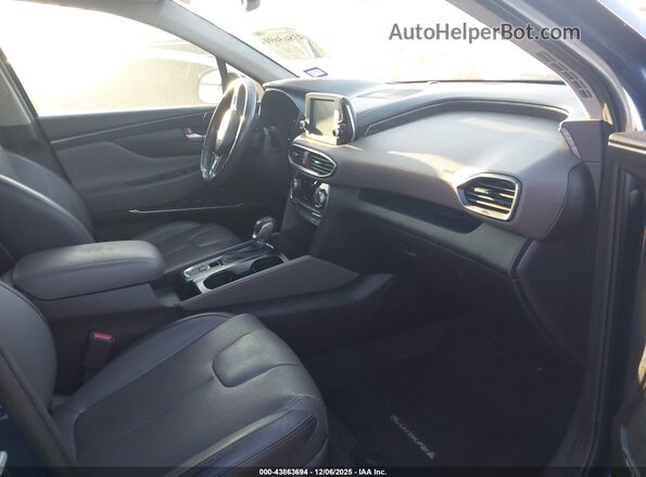 5NMS33AD1LH142879 2020 HYUNDAI SANTA FE Blue Vista interior delantera
