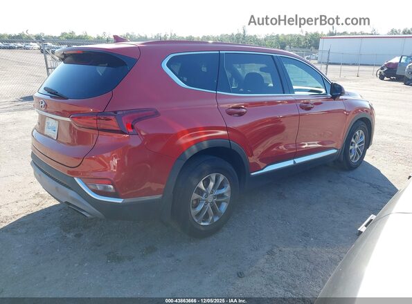 5NMS33AD3LH175334 2020 HYUNDAI SANTA FE Orange Rear right