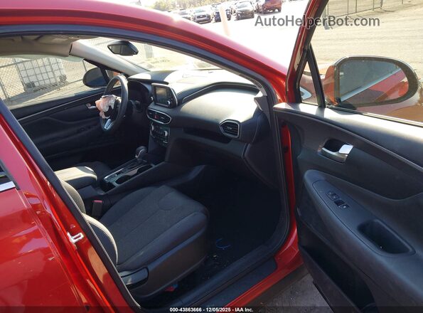 5NMS33AD3LH175334 2020 HYUNDAI SANTA FE Orange Front interior view