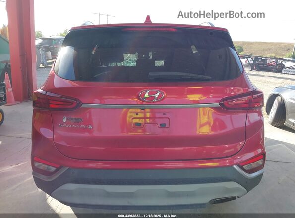 5NMS33AD3LH202371 2020 HYUNDAI SANTA FE Red 