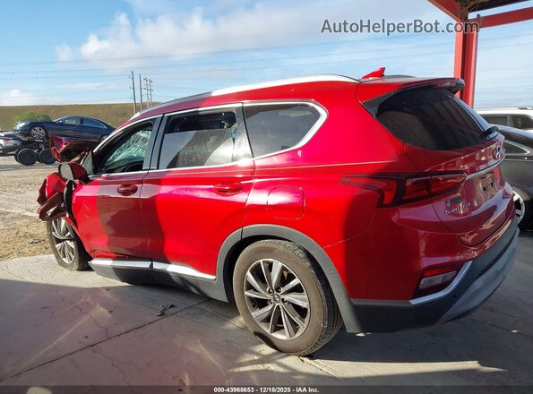5NMS33AD3LH202371 2020 HYUNDAI SANTA FE Red Սալոնի 360 աստիճան տեսք