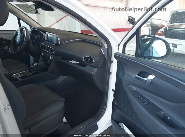 5NMS33AD3LH232518 2020 HYUNDAI SANTA FE White წინა სალონის ხედი