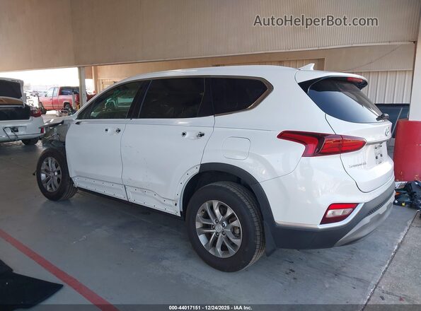 5NMS33AD3LH232518 2020 HYUNDAI SANTA FE White უკანა მარცხენა