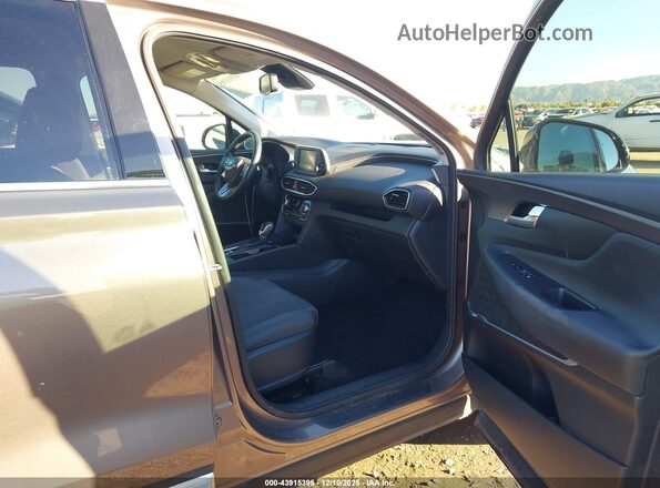 5NMS33AD8LH263716 2020 HYUNDAI SANTA FE Brown Vista interior delantera
