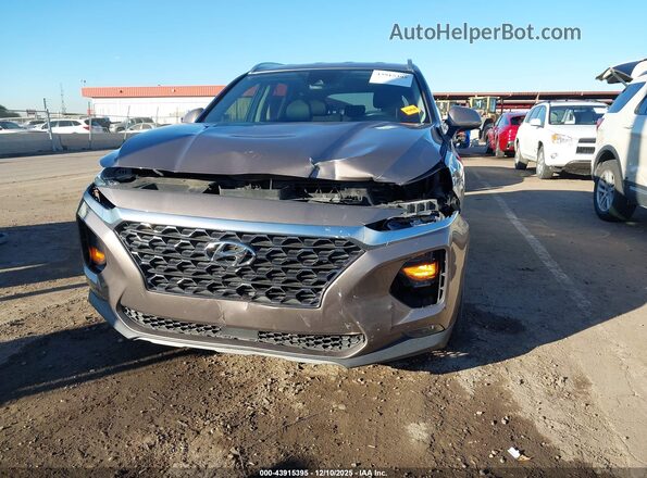 5NMS33AD8LH263716 2020 HYUNDAI SANTA FE Brown Vista frontal