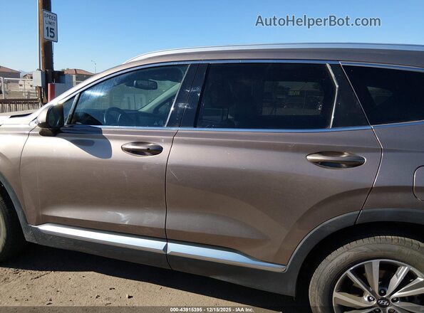 5NMS33AD8LH263716 2020 HYUNDAI SANTA FE Brown 