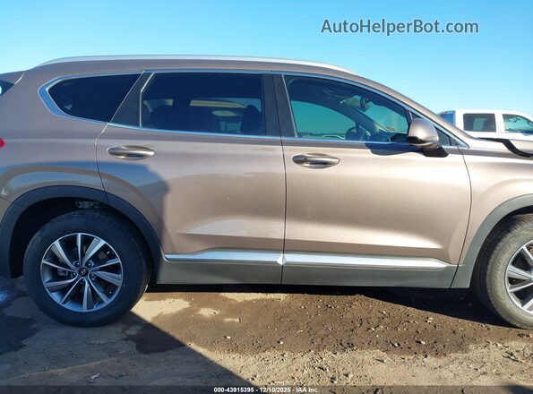 5NMS33AD8LH263716 2020 HYUNDAI SANTA FE Brown Vista interior de 360 grados