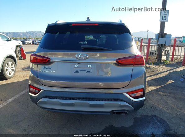 5NMS33AD8LH263716 2020 HYUNDAI SANTA FE Brown 