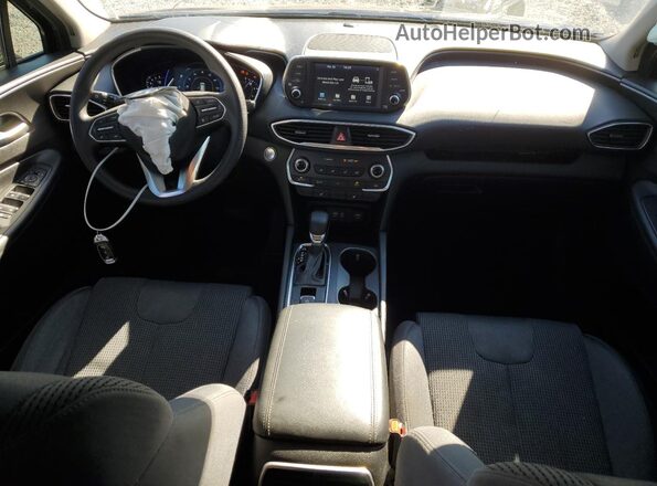 5NMS33AD8LH299955 2020 HYUNDAI SANTA Синий Вид панели приборов