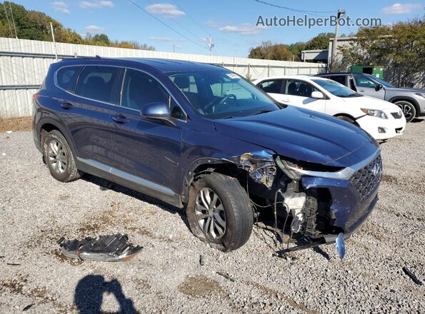 5NMS33AD8LH299955 2020 HYUNDAI SANTA Синий Передняя правая четверть