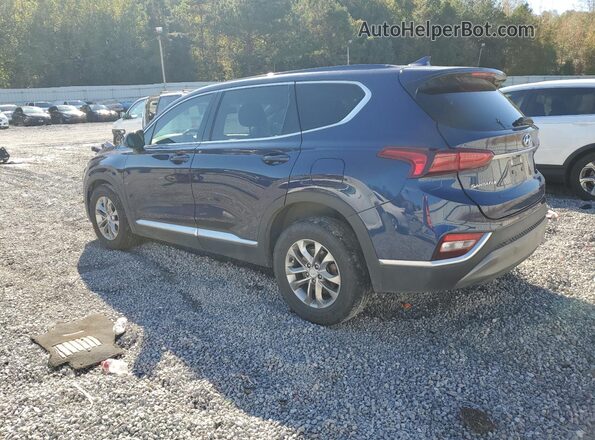5NMS33AD8LH299955 2020 HYUNDAI SANTA Синий Задняя левая четверть